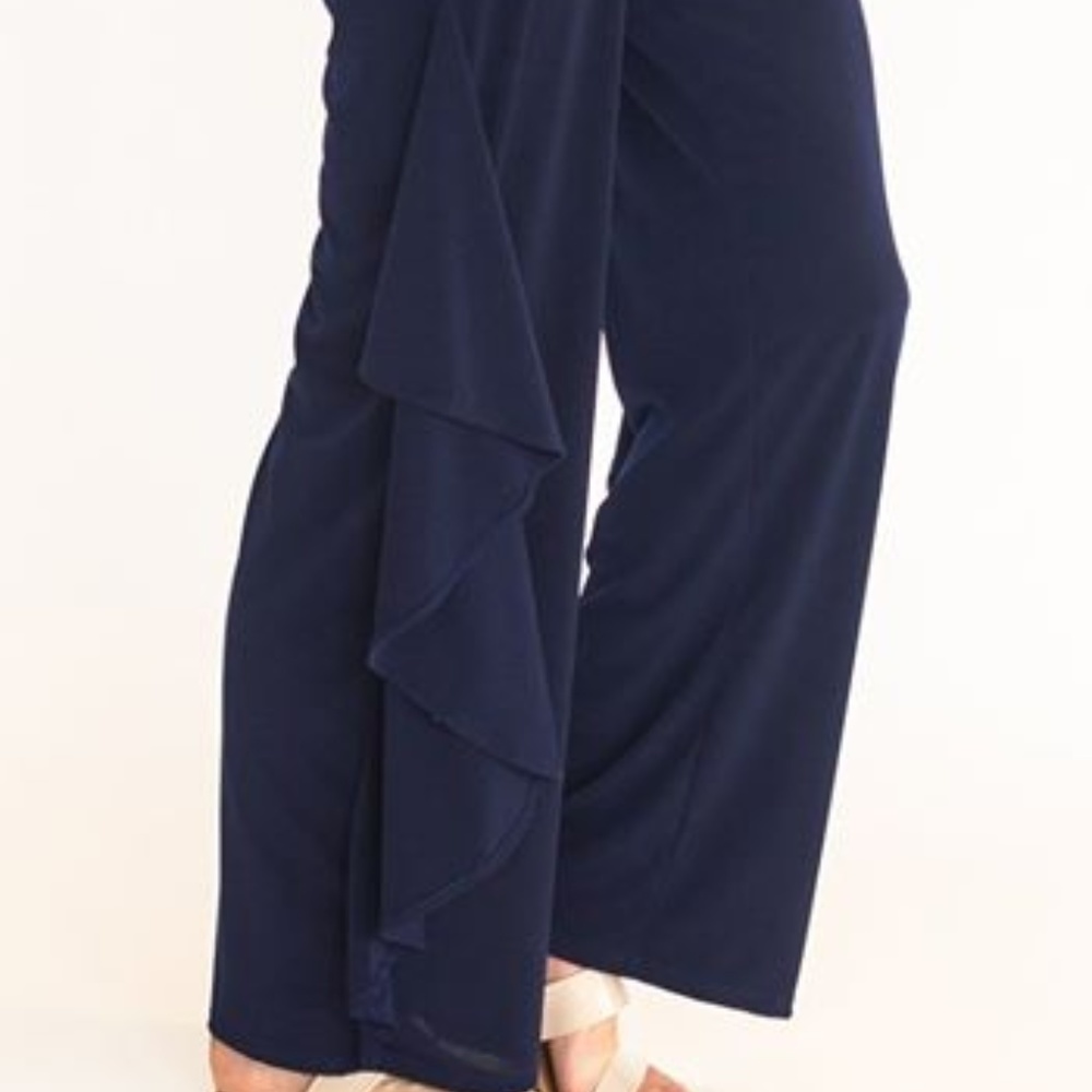 Fancy Pants - Spandex Pants with Ruffles - Picture 2 of 3